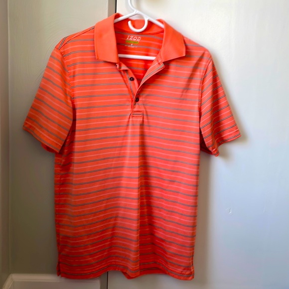 Izod Golf tee shirt. Gently used. Or in about a dozen times. - Picture 1 of 2